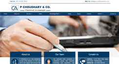 Desktop Screenshot of pchoudharyandco.com